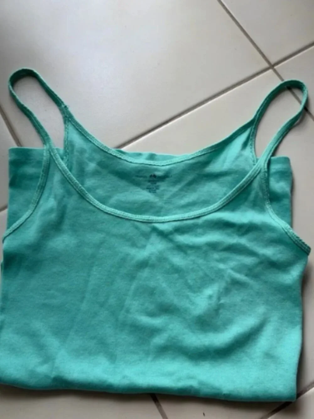 teal brandy melville tank